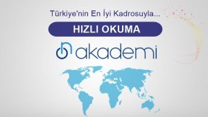 Hızlı Okuma Kursu Ankara Yenimahalle